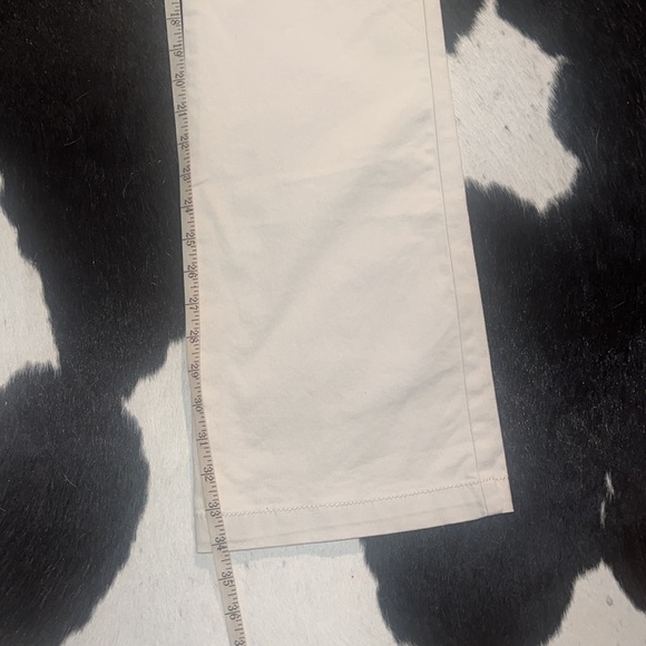 American Eagle Outfitters Mid-2000’s Artist Trouser in Khaki, size 4 long - Picture 11 of 15